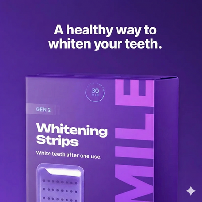 Purple Teeth Whitening Strips