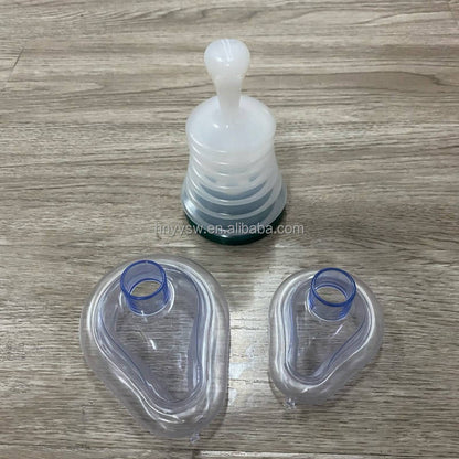 Outdoor First Aid Training Manikin Choking Mask for Breathing Trainer