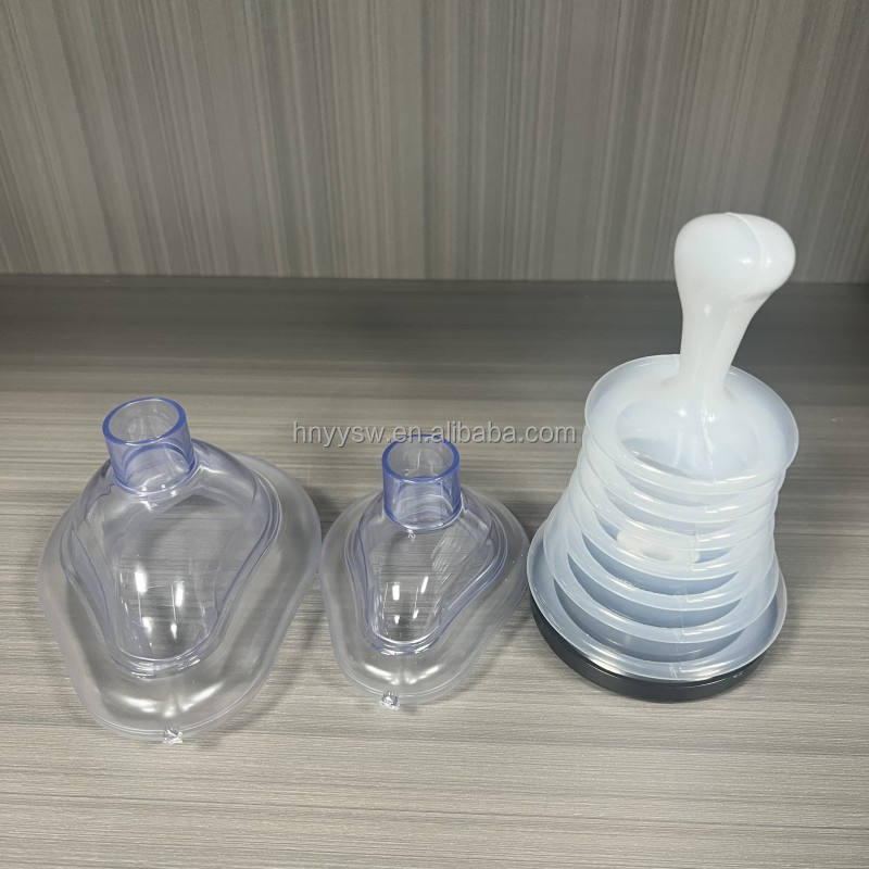 Outdoor First Aid Training Manikin Choking Mask for Breathing Trainer