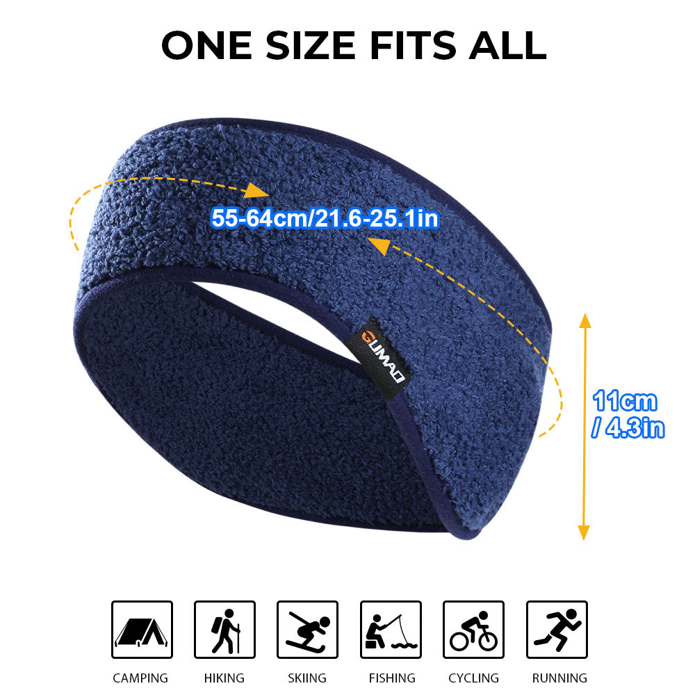 Fleece Sweatband Running Sport