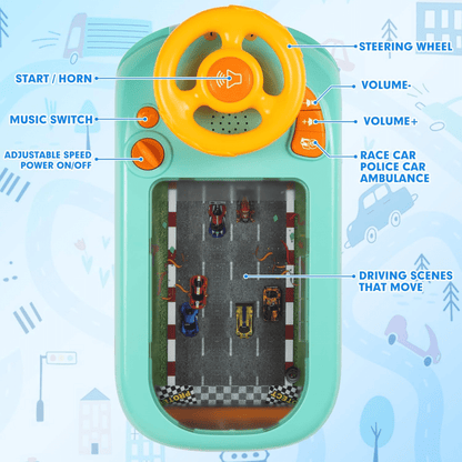 Asgord™Simulation Driving Steering Wheel